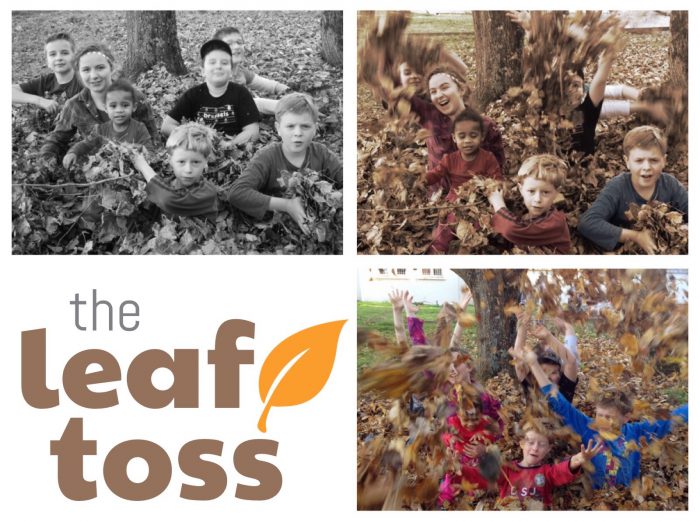 automne, jeux, feuilles, église, pentecôtiste, Châtellerault, enfants, enfance